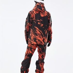 DOPE Men's Vibrant Black and Orange Set